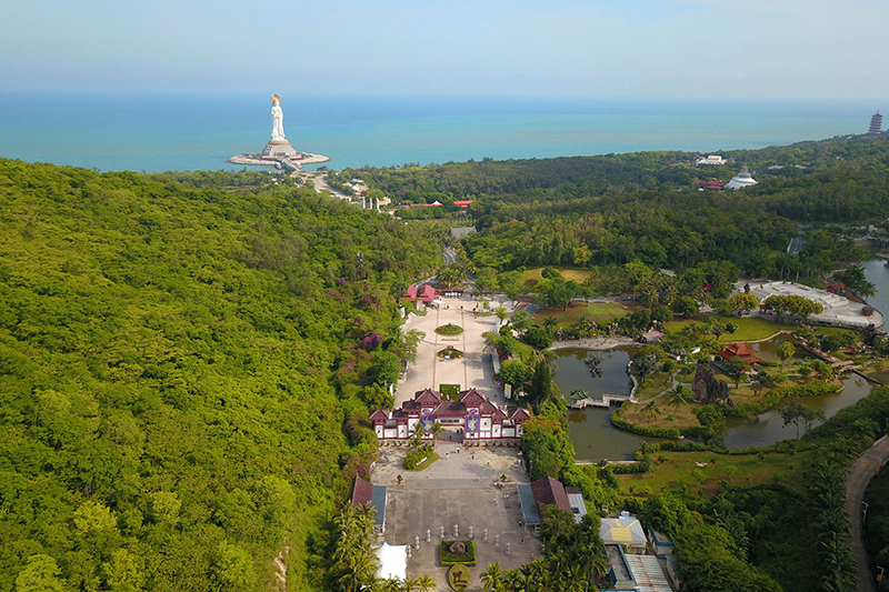 三亞南山景區推出高考生免費遊園活動