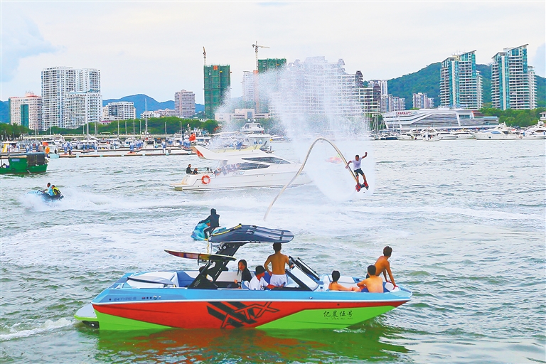 水上运动成新宠